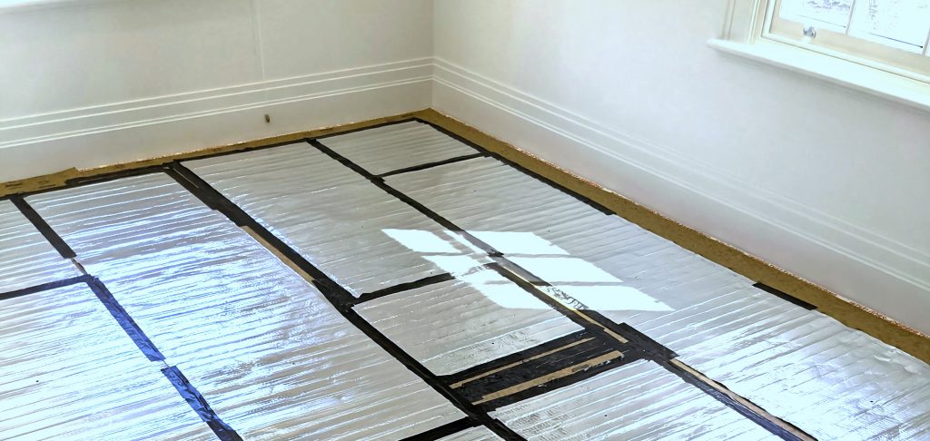 Speedheat Under carpet heating  bedroom
